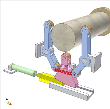 Self Centering Triple Roller Rest